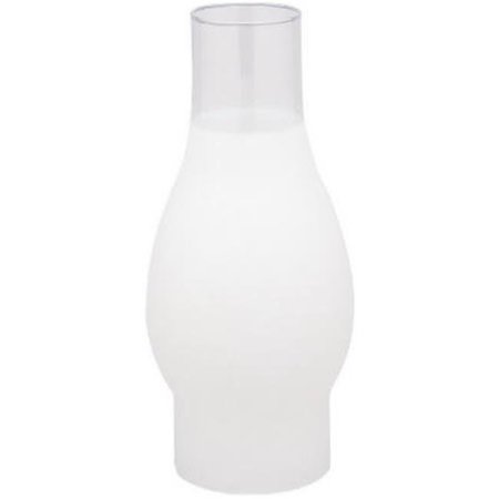 BRIGHTBOMB 83091 8.5 in. Frosted Glass Chimney - Pack Of 6 BR30170